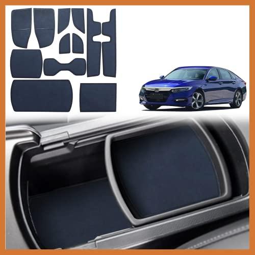 TripleAliners for Honda Accord Accessoriesレザーカップホルダーインサーツマット12台PCプレミアム
