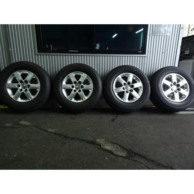 ブリヂストン 265/65R17 タイヤホイールセット パジェロで使用 特価SALE三菱 パジェロ・ENKEI アルミホイール・タイヤ・4本セット・17