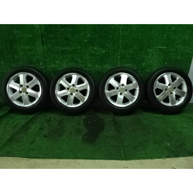 特価SALE スズキ・純正アルミホイール・タイヤ・4本セット・DUNLOP 