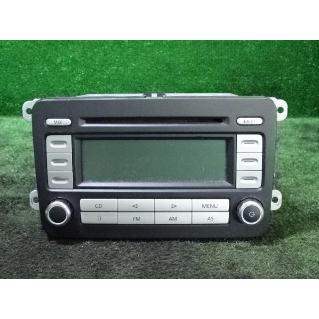 赤字覚悟sale フォルクスワーゲン Vw ゴルフヴァリアント 1kblg 08年 純正オーディオデッキ Cdデッキ Amfmラジオデッキ 即発送 新作揃え