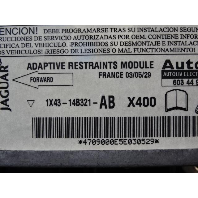 インボイス対応 ジャガー X・J51WA 2003・エアバッグコンピューター・エアバッグセンサー・Autoliv・1X43-14B321-AB｜newspstore2｜05