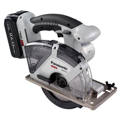 パナソニック〔Panasonic〕EZ45A2LJ2F-H 充電パワーカッター(グレー) 14.4V 5.0Ah(電池2個・充電器・ケース付）