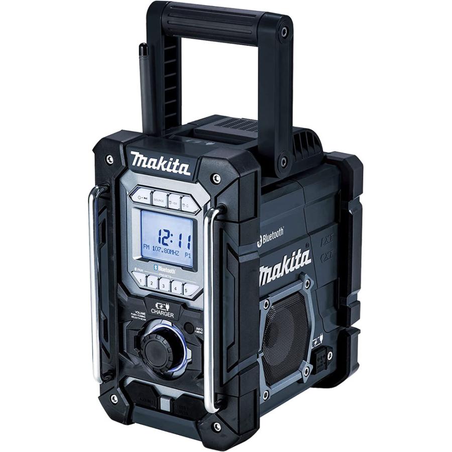 マキタ MR300B 充電機能付ラジオ (黒)［Bluetooth対応］本体のみ 