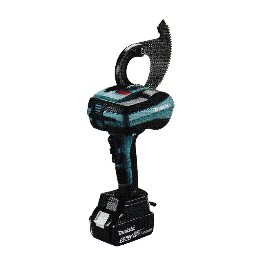 マキタ TC100DRG 充電式ケーブルカッタ クローズドタイプ 18V 6.0Ah (バッテリ・充電器・ケース付)