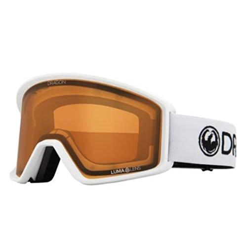 超安い品質 Dragon Unisex Snowgoggles DXT OTG - White with Lumalens Amber ゴーグル、サングラス