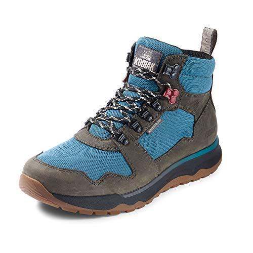 大人気 Men's Kodiak Mid-Cut 11 Grey/Teal, Boot, Hiking Waterproof Skogan 登山靴、トレッキングシューズ