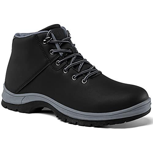 【楽天スーパーセール】 Slip Anti Resistant Water Boots Hiking Lightweight Men's Boot Bre Ankle Mid 登山靴、トレッキングシューズ