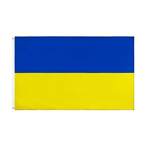 【即納&大特価】  Vivid Banner Country Ukrainian Flags Stick Mini Ft 3x5 Color Proof Fade and 万国旗
