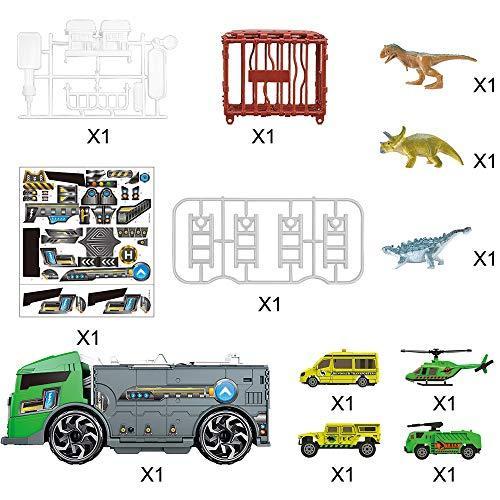 内祝い Truck Carrier Dinosaur Siairo Dinosaurs Fo Toy Play Dino Vehicles And Toy その他人形 qhema Com
