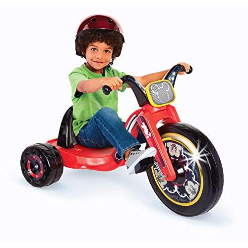 新しい商品で良質なものをモットーに幅広く商品を取扱ってます。Fly Wheels Kids Tricycle Mickey M0use 15&qu0t; Juni0r Cruiser Ride-0n, Pedal P0w