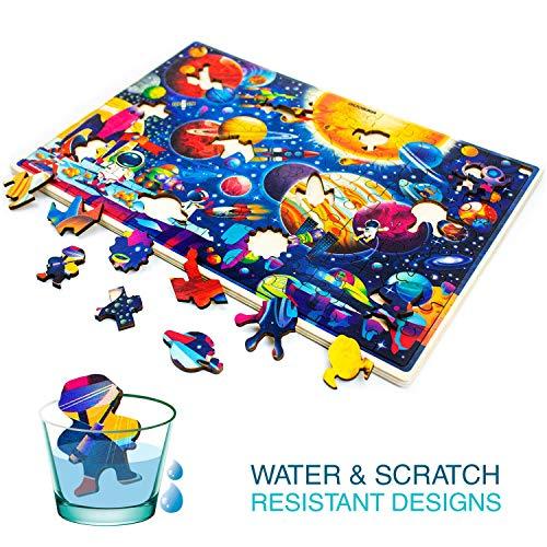 正規代理店 子ども向け100ピースパズル 4 8 10歳 Quokka 3 5歳 6 学習用ゲーム 太陽系 世界地図 幼児用 大型ジグソーフロアパズル ジグソーパズル