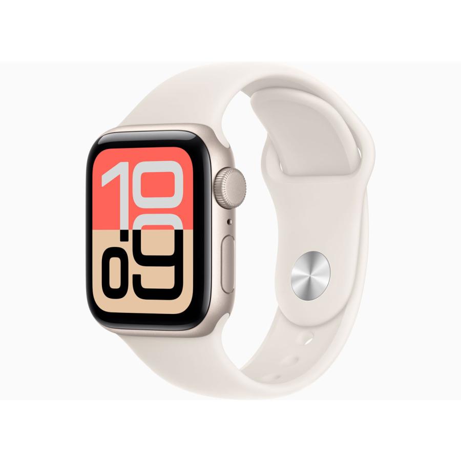 Apple Watch SE 3 GPSモデル 40mm MEH34J/A [スターライトスポーツ