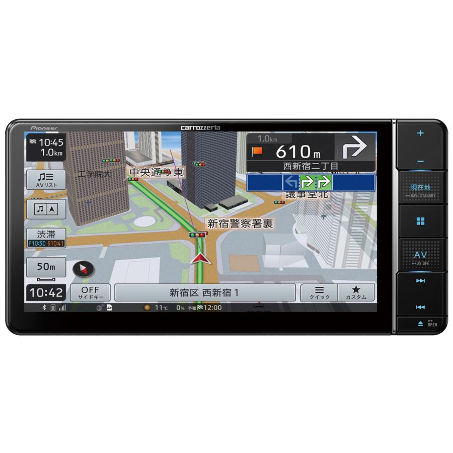 【美品】カロッツェリア　楽ナビ　AVIC-RW911 パイオニア　カーナビ 楽ナビ 未使用品 パイオニア【楽ナビ】AVIC-RW911 pioneer 開封済 新品