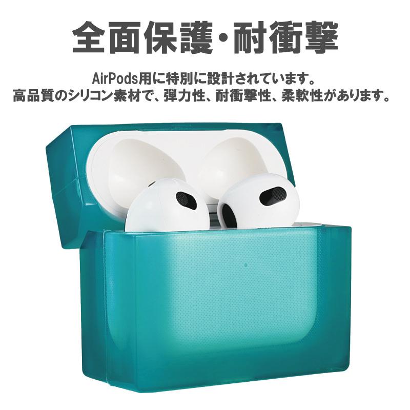 AirPods ケース pro カバー ins 韓国 スクエア型 第二世代 第一世代