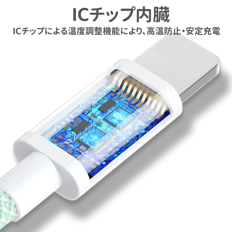 充電ケーブル 3in1 iphone Type-C Micro USB 急速充電 iPad 一本三役