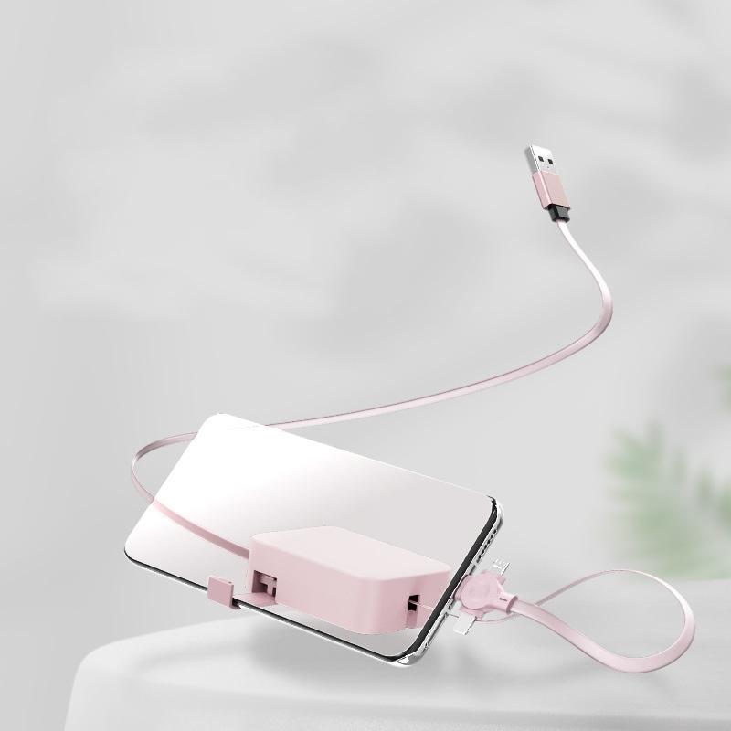 3in1 iPhone 16 15 14 充電 ケーブル Android用 micro USB Type