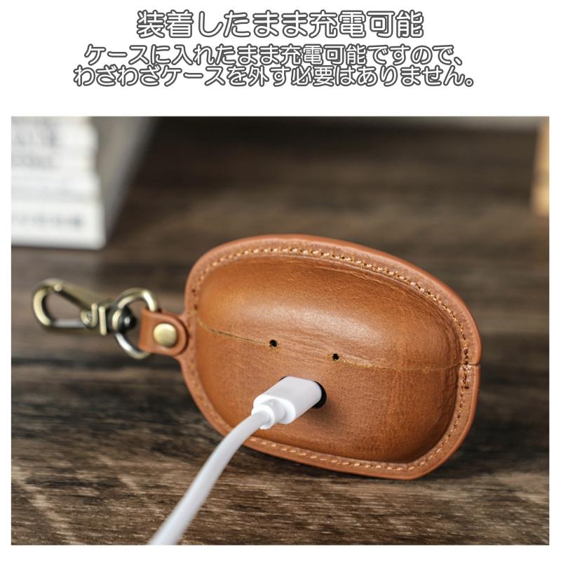 Sony WF-1000xm5 ケース カバー 本革 レザー WF 1000 xm5 xm4 ins