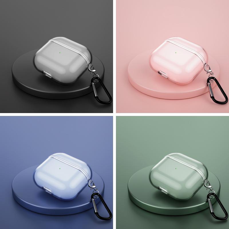 AirPods 3 ケース クリア 透明 第三世代 AirPodsPro カバー かわいい