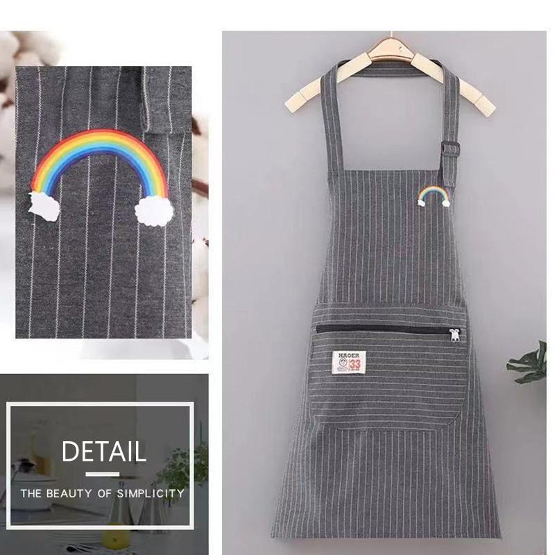 エプロン ファスナー ポケット おしゃれ かわいい レディース シンプル