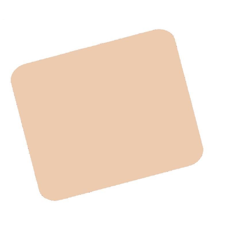 マウスパッド シンプル 20×18cm おしゃれ 無地 レザー スムース