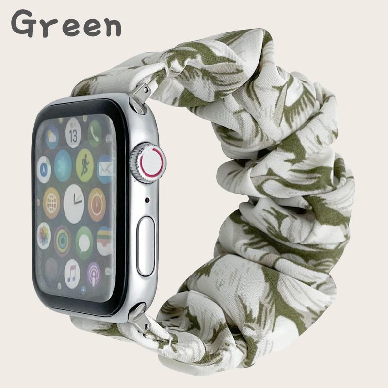 Apple Watch バンド シュシュ series 11 10 9 8 7 SE ins 42mm 46mm