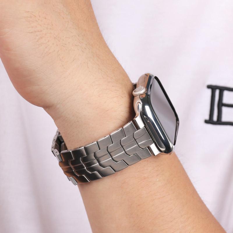 ステンレス製 Apple Watch ケース カバー Series 9 8 7 高級
