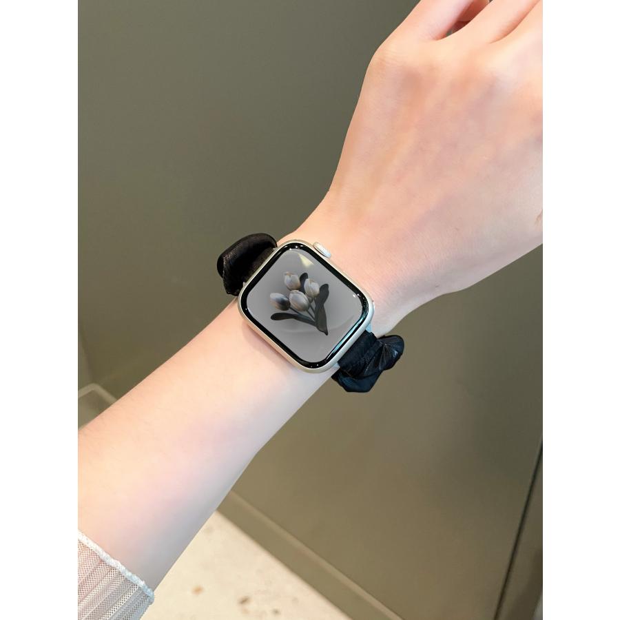 Apple Watch アップルウォッチ バンド シュシュ series 11 10 9 42mm