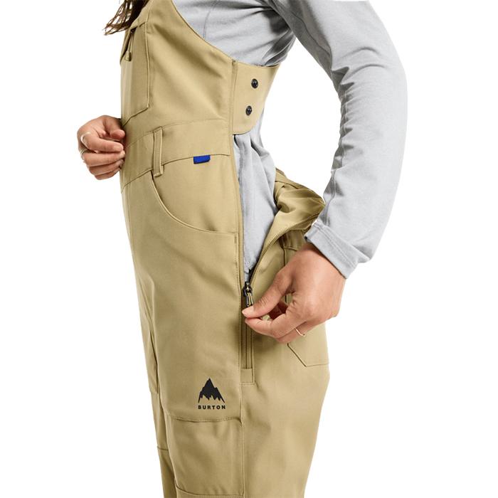 BURTON 23-24 レディースビブパンツkelp US Sサイズ BURTON（バートン） 日本正規品 スノーボード ウェア パンツ BURTON