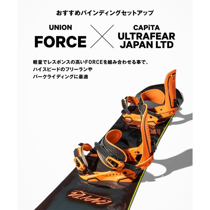 CAPiTA 日本正規品 スノーボード 板 キャピタ CAPITA ULTRAFEAR CAMBER 