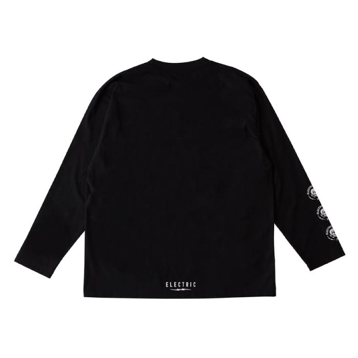 長袖 パフォーマンス Tシャツ エレクトリック 23-24 ELECTRIC UNDER SKULL DRY L/S TEE Black / White ロンT 日本正規品｜newstock｜04