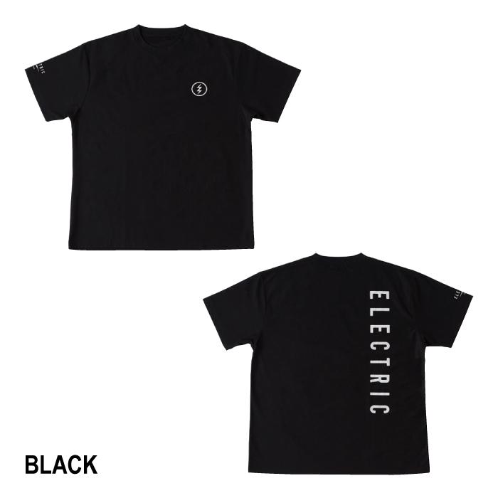 Tシャツ エレクトリック 23-24 ELECTRIC VERTICAL LOGO DRY S/S TEE Black 半袖 パフォーマンス 日本正規品｜newstock｜02