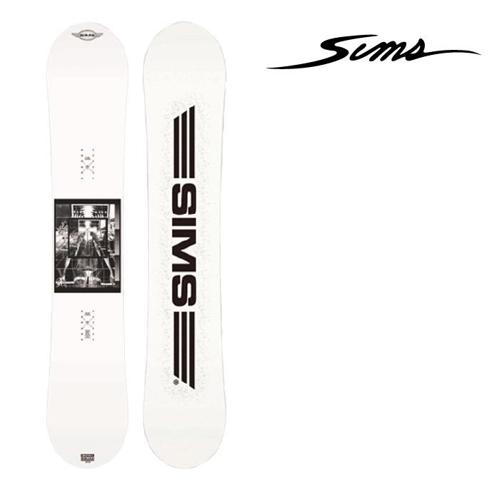 SIMS 日本正規品 スノーボード 板 シムス SIMS BOWL SQUAD White