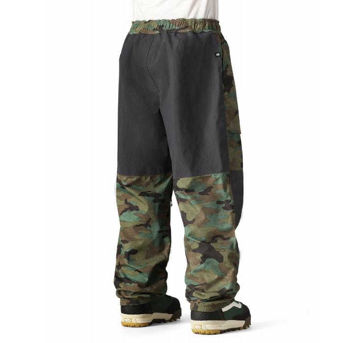 日本正規品 スノーボード ウェア パンツ シックスエイトシックス 686 GHOST 2.5L PANT Fatigue Camo Colorblock 米野舜士 メンズ 24-25_2