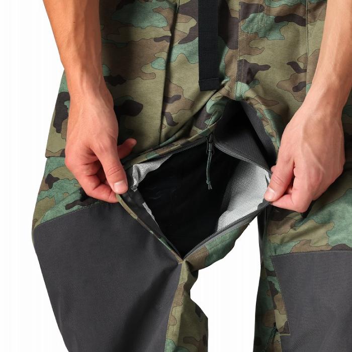 日本正規品 スノーボード ウェア パンツ シックスエイトシックス 686 GHOST 2.5L PANT Fatigue Camo Colorblock 米野舜士 メンズ 24-25_3