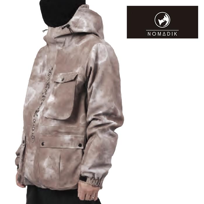 ②未使用　NOMADIK JKT TIEDYE XLサイズ 日本正規品 スノーボード ウェア ジャケット ノマディック NOMADIK 777