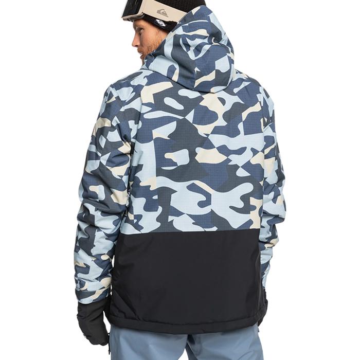 日本正規品 スノーボード ウェア ジャケット クイックシルバー QUIKSILVER MISSION PRINTED BLOCK JK SEF3 メンズ レディース 24-25の画像