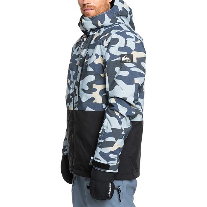 日本正規品 スノーボード ウェア ジャケット クイックシルバー QUIKSILVER MISSION PRINTED BLOCK JK SEF3 メンズ レディース 24-25の画像
