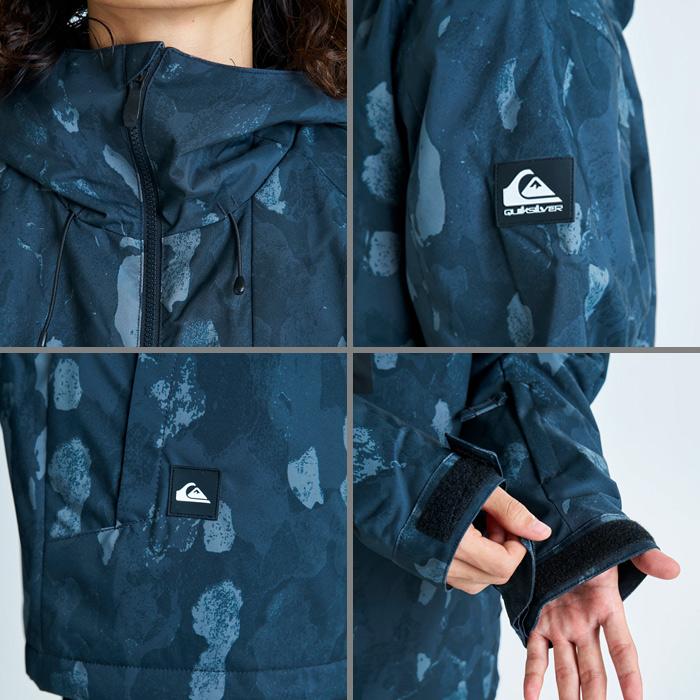 日本正規品 スノーボード ウェア ジャケット クイックシルバー QUIKSILVER MISSION PRINTED JK KRP3 メンズ レディース 24-25の画像