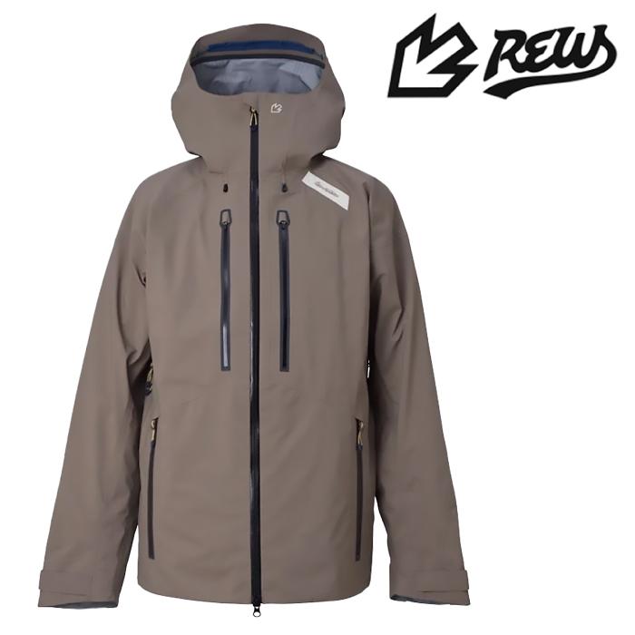 REW 日本正規品 スノーボード ウェア ジャケット アールイーダブリュー REW REALITY JKT 23 LATTE x YUKI ...