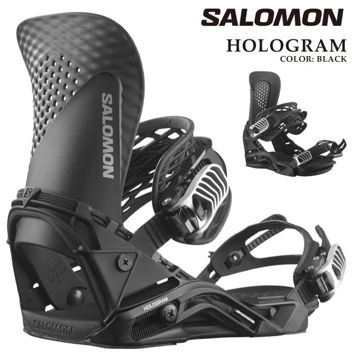 SALOMON HOLOGRAM ブラック ビンディング SALOMON（サロモン） 日本正規品 スノーボード ビンディング SALOMON