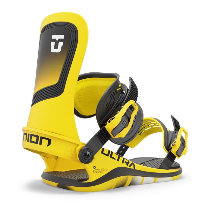 24-25 UNION ULTRAスノーボードビンディング イエロー/ブラック UNION BINDING 日本正規品 スノーボード ビンディング ユニオン UNION