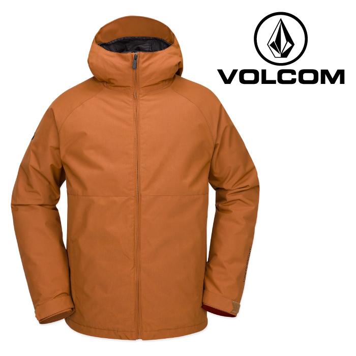 日本正規品 ボルコム スノーボード ウェア ジャケット VOLCOM MENS 2836 INSULATED JACKET Caramel メンズ 24-25