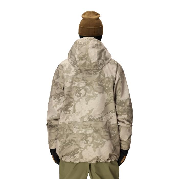 日本正規品 スノーボード ウェア ジャケット シックスエイトシックス 686 MENS GORE-TEX CORE SHELL JACKET Limestone Hemisphere Print 25-26_2