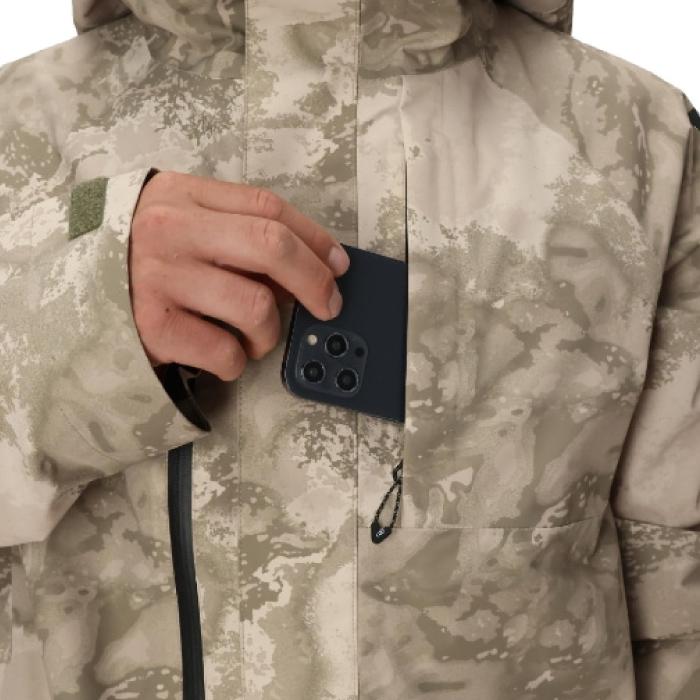 日本正規品 スノーボード ウェア ジャケット シックスエイトシックス 686 MENS GORE-TEX CORE SHELL JACKET Limestone Hemisphere Print 25-26_4