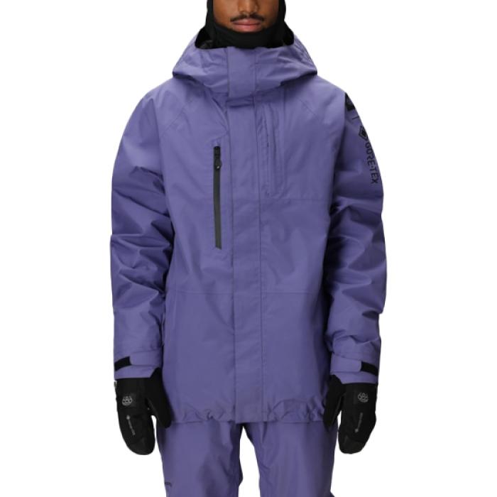 ARG スノーボードウェア パープル S 686 シックスエイトシックス GORE-TEX FRAGMENT SHELL ユニ