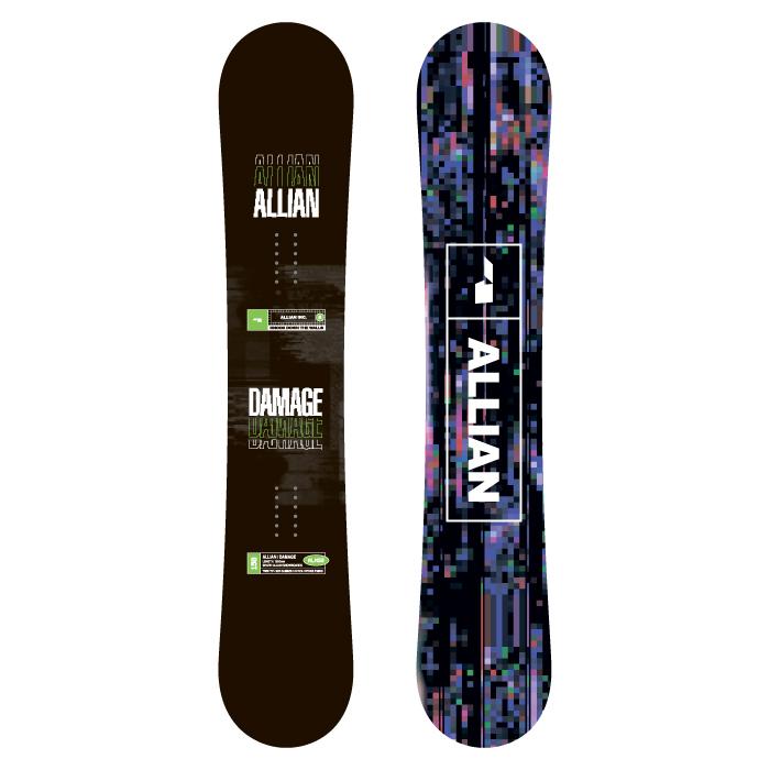 ALLIAN（アライアン） 日本正規品 スノーボード 板 ALLIAN DAMAGE 