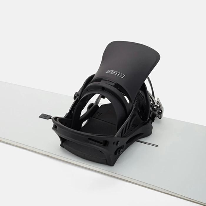 スノーボード 25-26 BURTON MENS CARTEL Re:Flex Black S BURTON（バートン） 日本正規品 スノーボード ビンディング BURTON