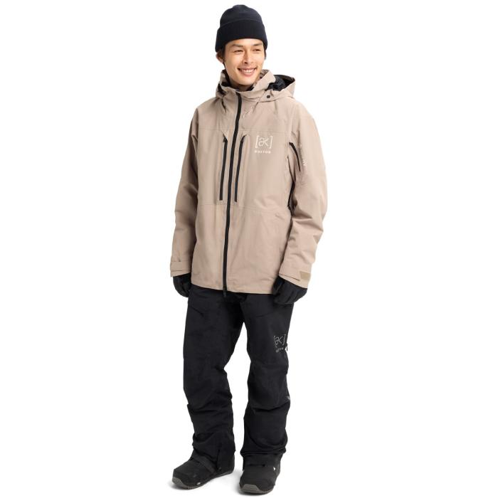 日本正規品 スノーボード ウェア ジャケット バートン BURTON MENS AK SWASH GORE-TEX JACKET Summit Taupe ゴアテックス メンズ 25-26_2