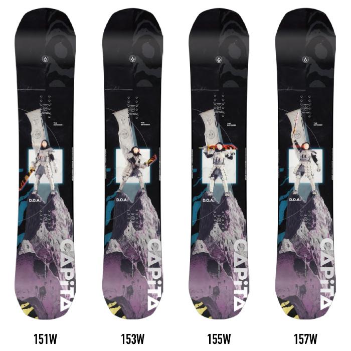 CAPiTA 日本正規品 スノーボード 板 キャピタ CAPITA D.O.A.