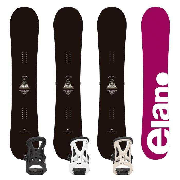 ELAN SPIKE 150 スノーボード　ビンディングセット elan（エラン） 日本正規品 取付可能 スノーボード ビンディング 2点